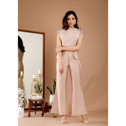 Omana by Ranjana Bothra Embroidered Jumpsuit