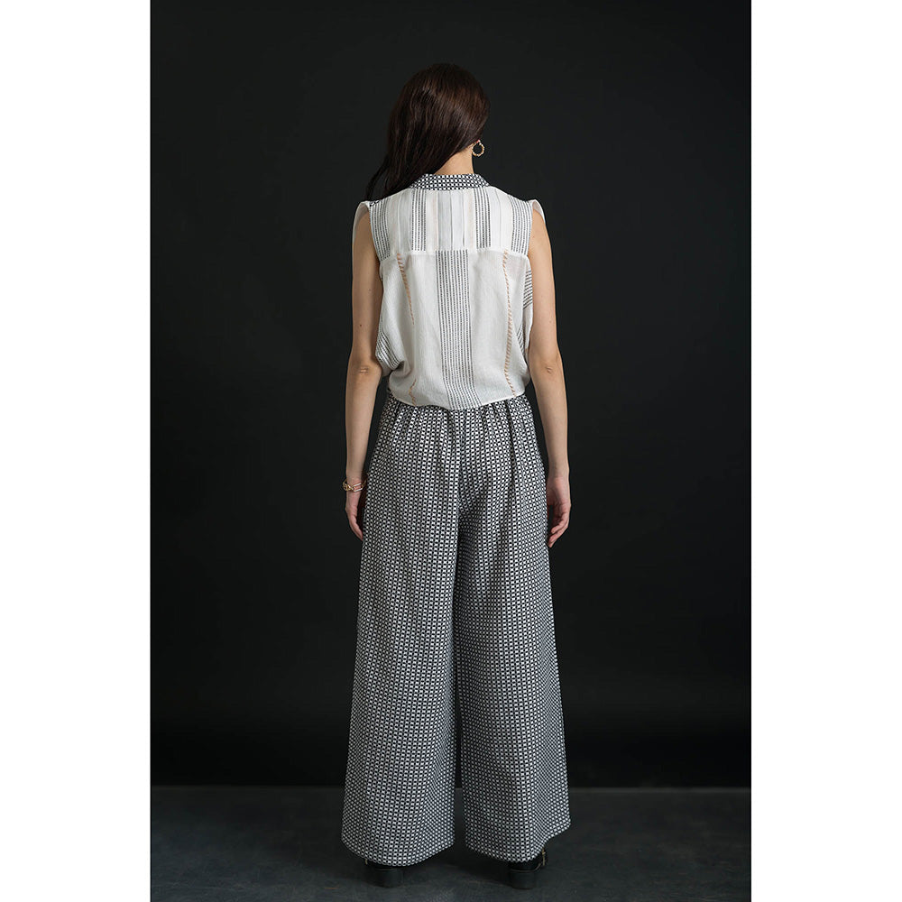 ORCR Bolero Checks Sleeveless Multi-Color Jacket
