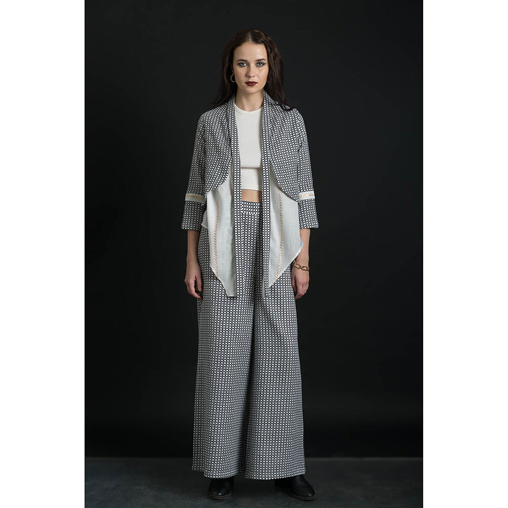 ORCR Jinga Checks Sleeveless Multi-Color Jacket