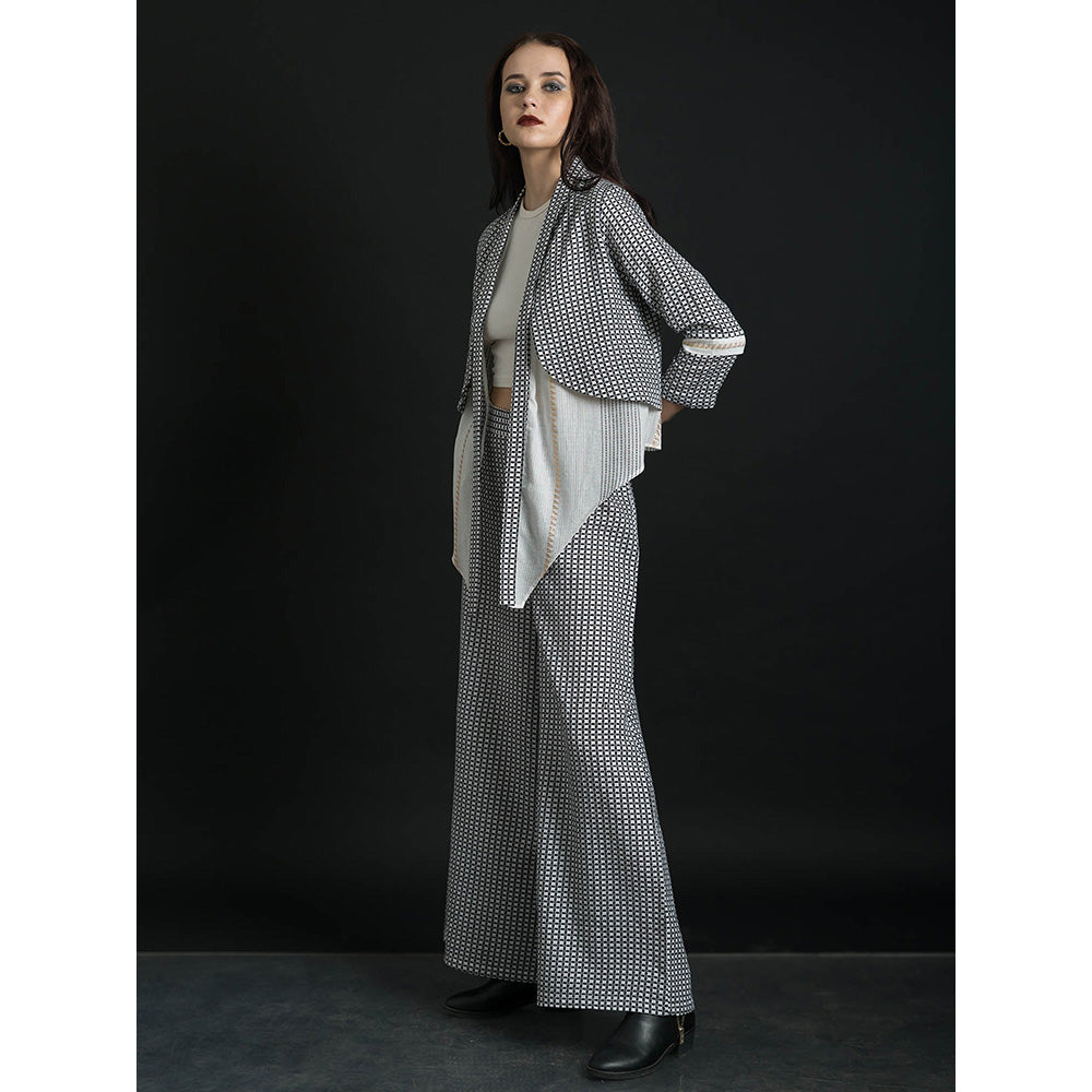 ORCR Jinga Checks Sleeveless Multi-Color Jacket