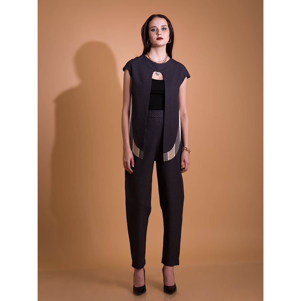 ORCR Santel Checks Cap Black Top