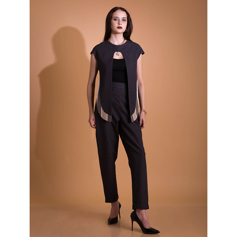 ORCR Santel Checks Cap Black Top