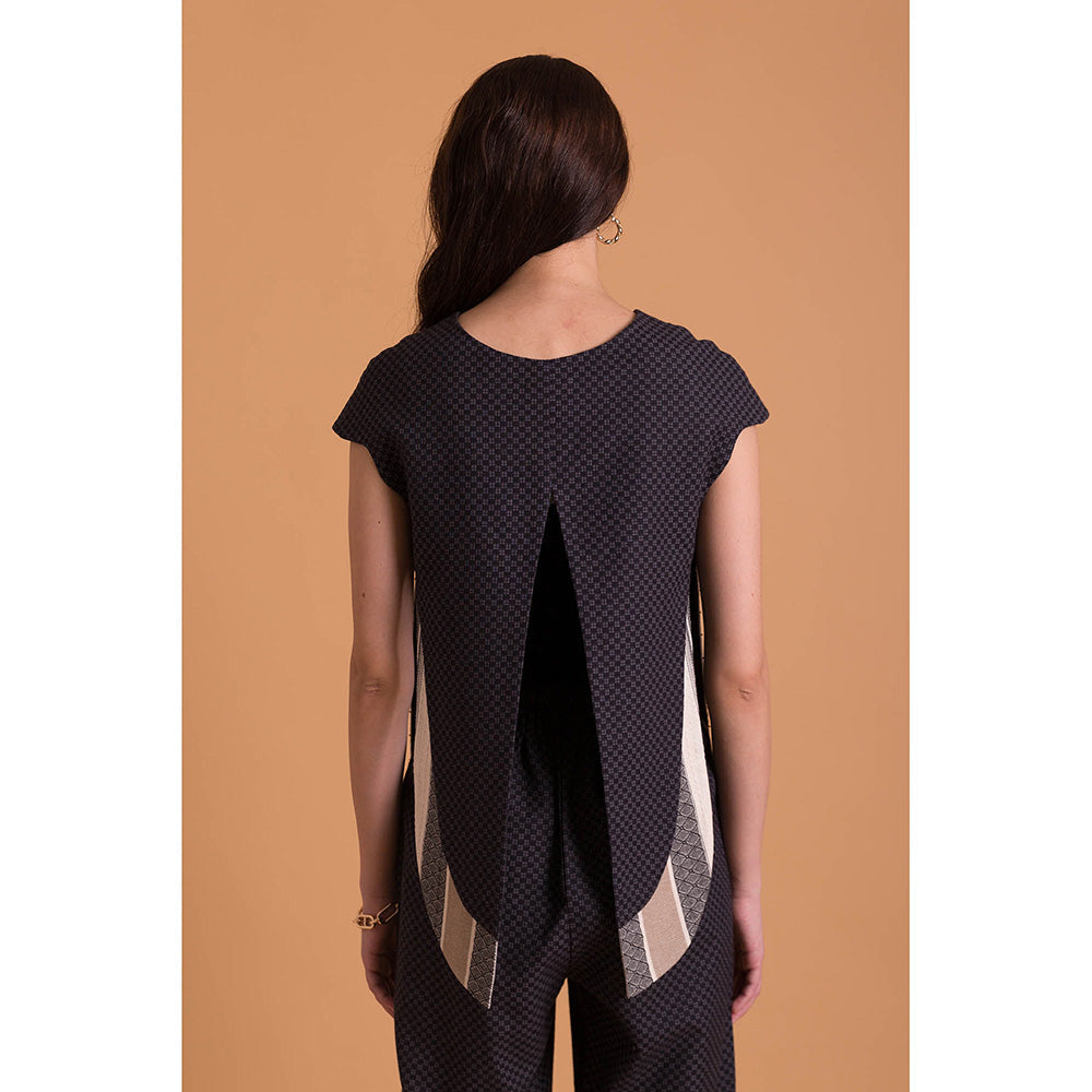 ORCR Santel Checks Cap Black Top