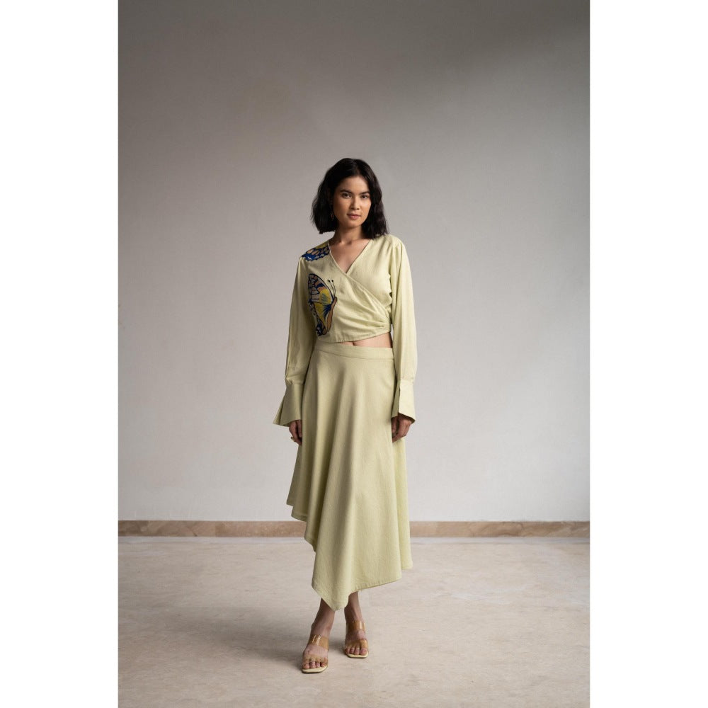 ORIGANI Green Meadows Crop Top