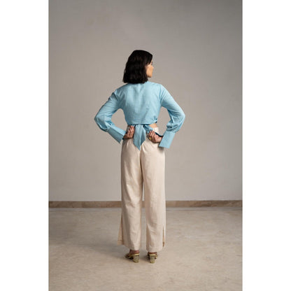 ORIGANI Blue Skies Crop Top