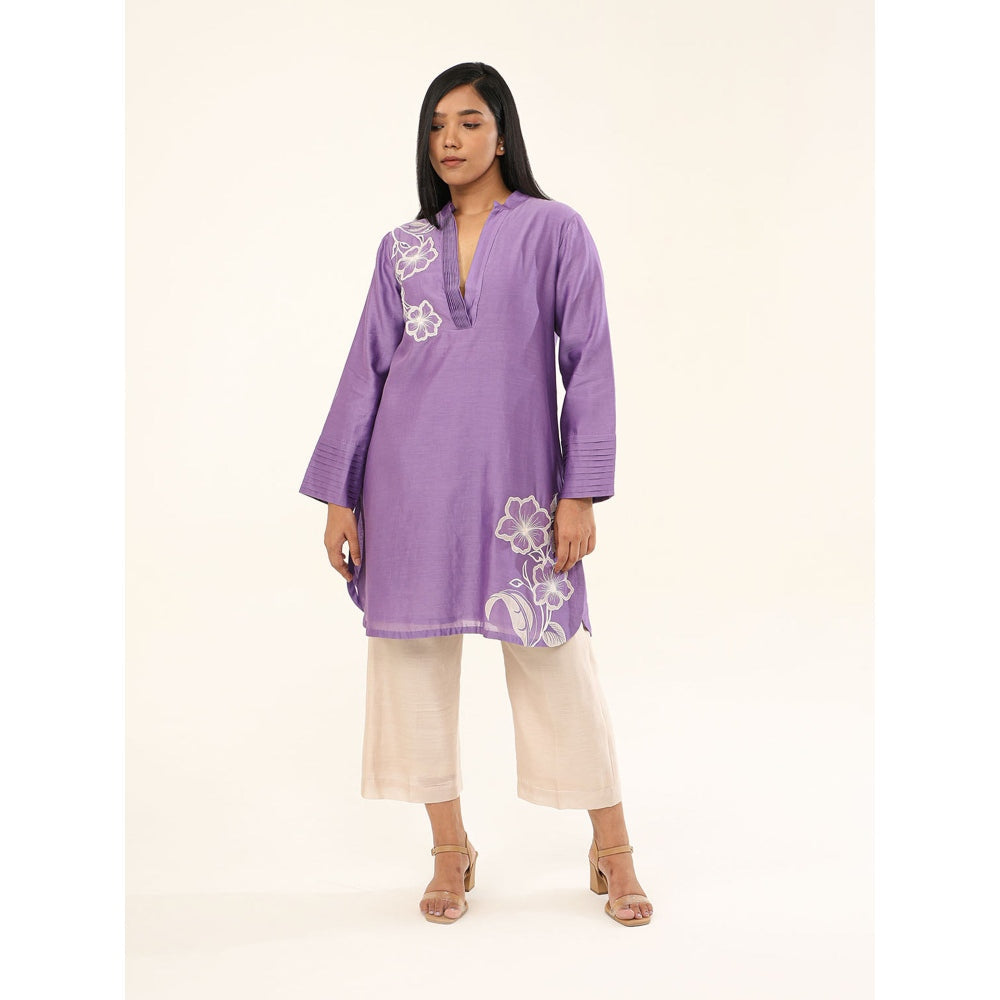 ORIGANI Magnolia Meadow Suit Kurta with Pant (Set of 2)