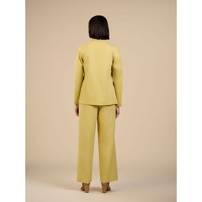 ORIGANI Jade Pleated Trouser