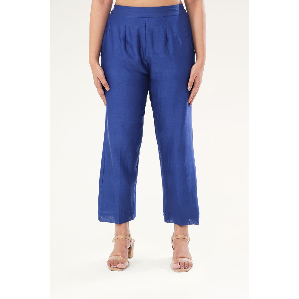 ORIGANI Jasmine Trouser - Blue