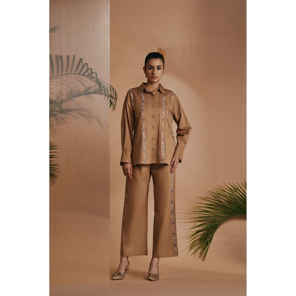 ORIGANI Brown Reverie Pant