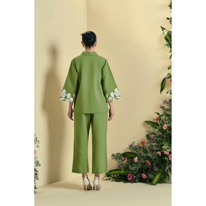 ORIGANI Green Soleil Shirt
