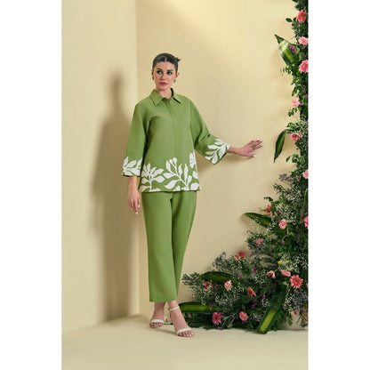 ORIGANI Green Soleil Shirt