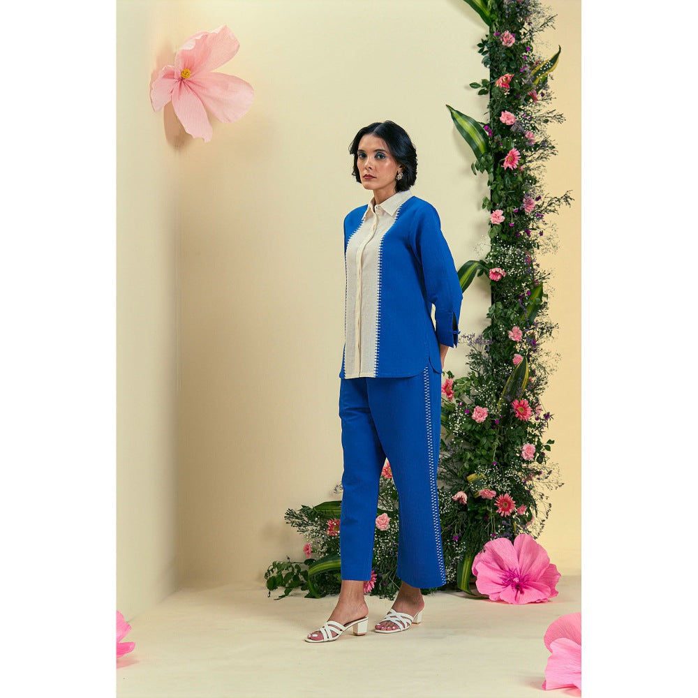 ORIGANI Blue Tamaris Shirt