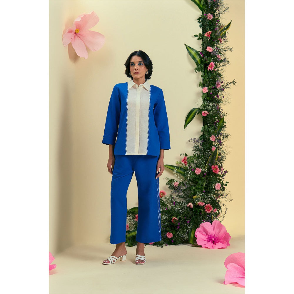 ORIGANI Blue Tamaris Shirt