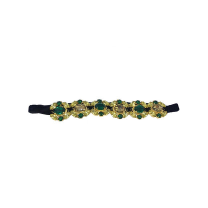 ORNAMAAS Rapunzel Emerald Green Hair Band