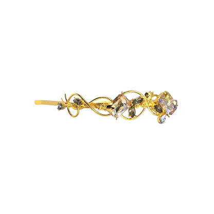 ORNAMAAS Gold-Plated Vitis Vinifera Hair Band