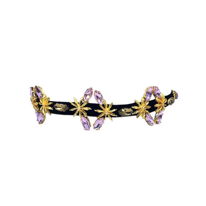 ORNAMAAS Moryan Star Anise Blush Pink Hair Band