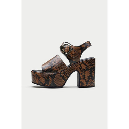 Oroh Formentera Brown Sandal Heels