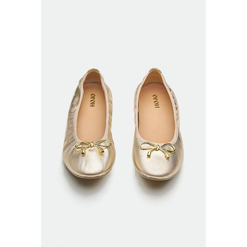 Oroh Gold Harrogate Ballerinas