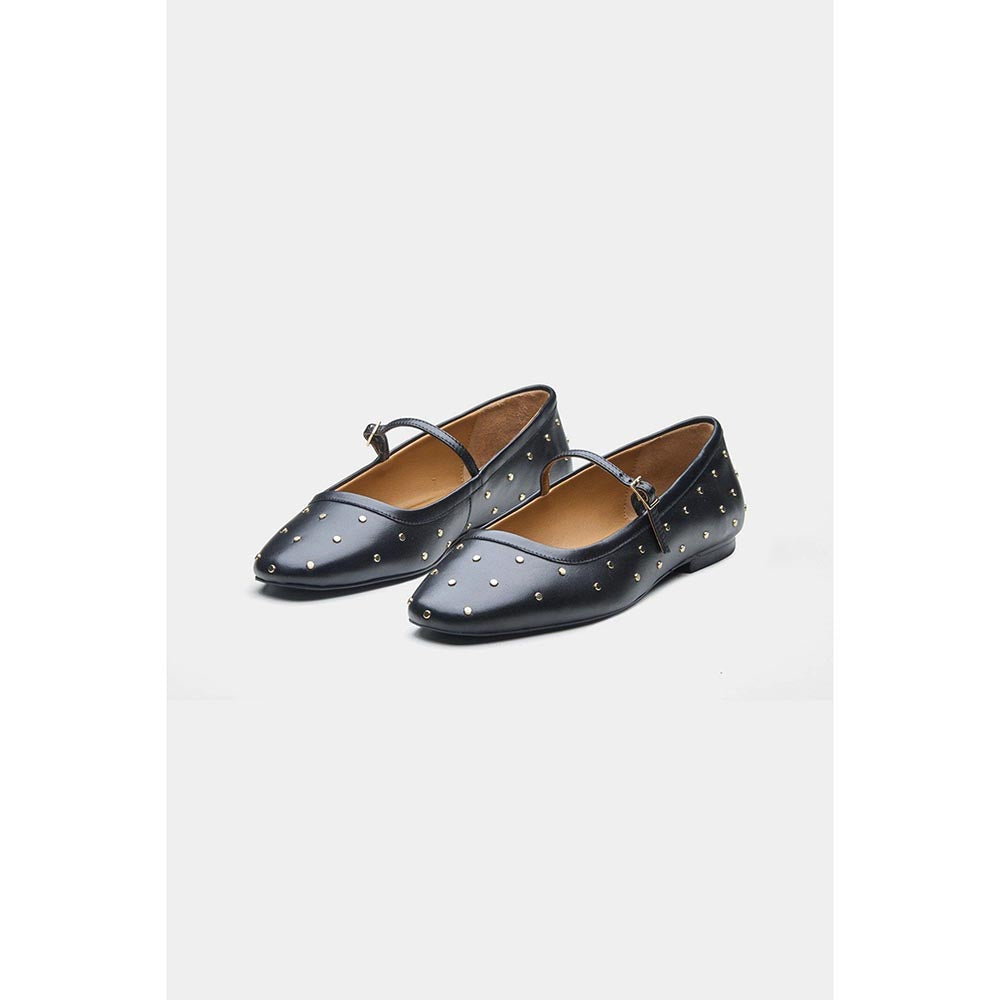 Oroh Women Black Estrella Ballerinas
