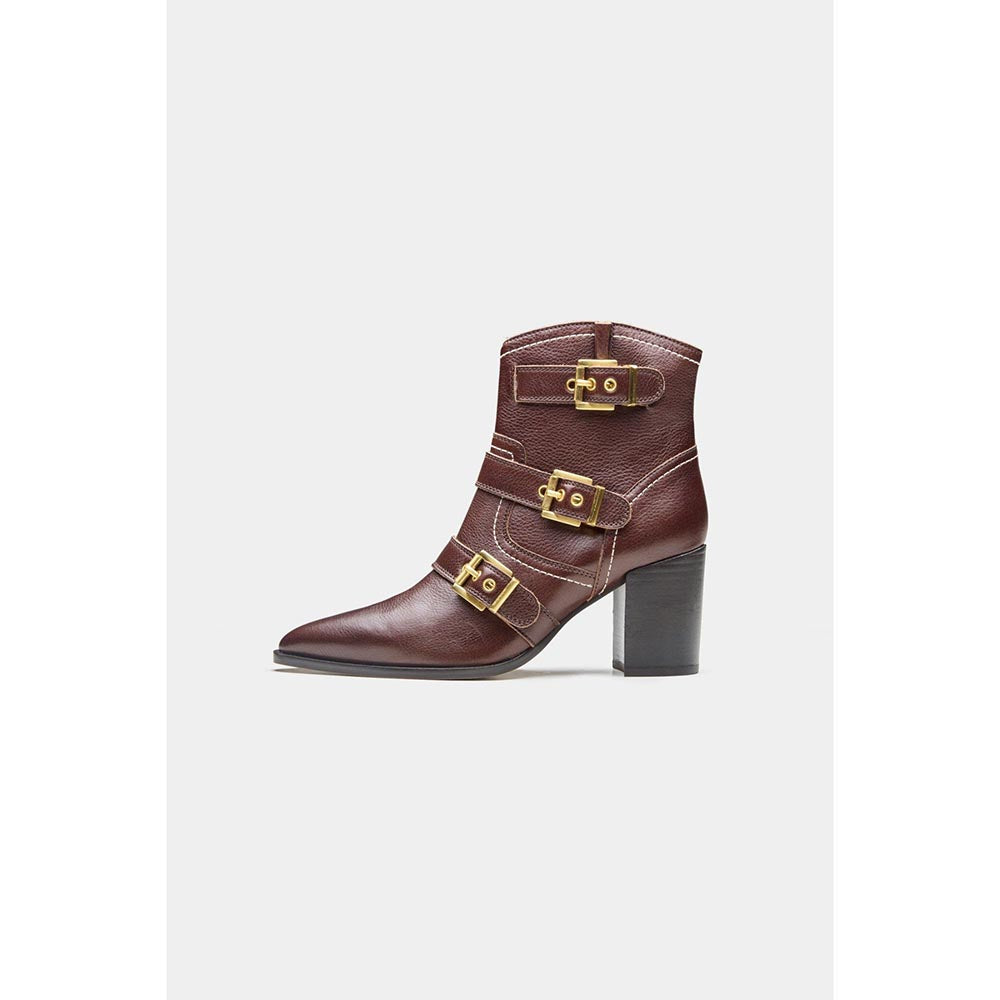 Oroh Women Brown Teresa Casual Boots