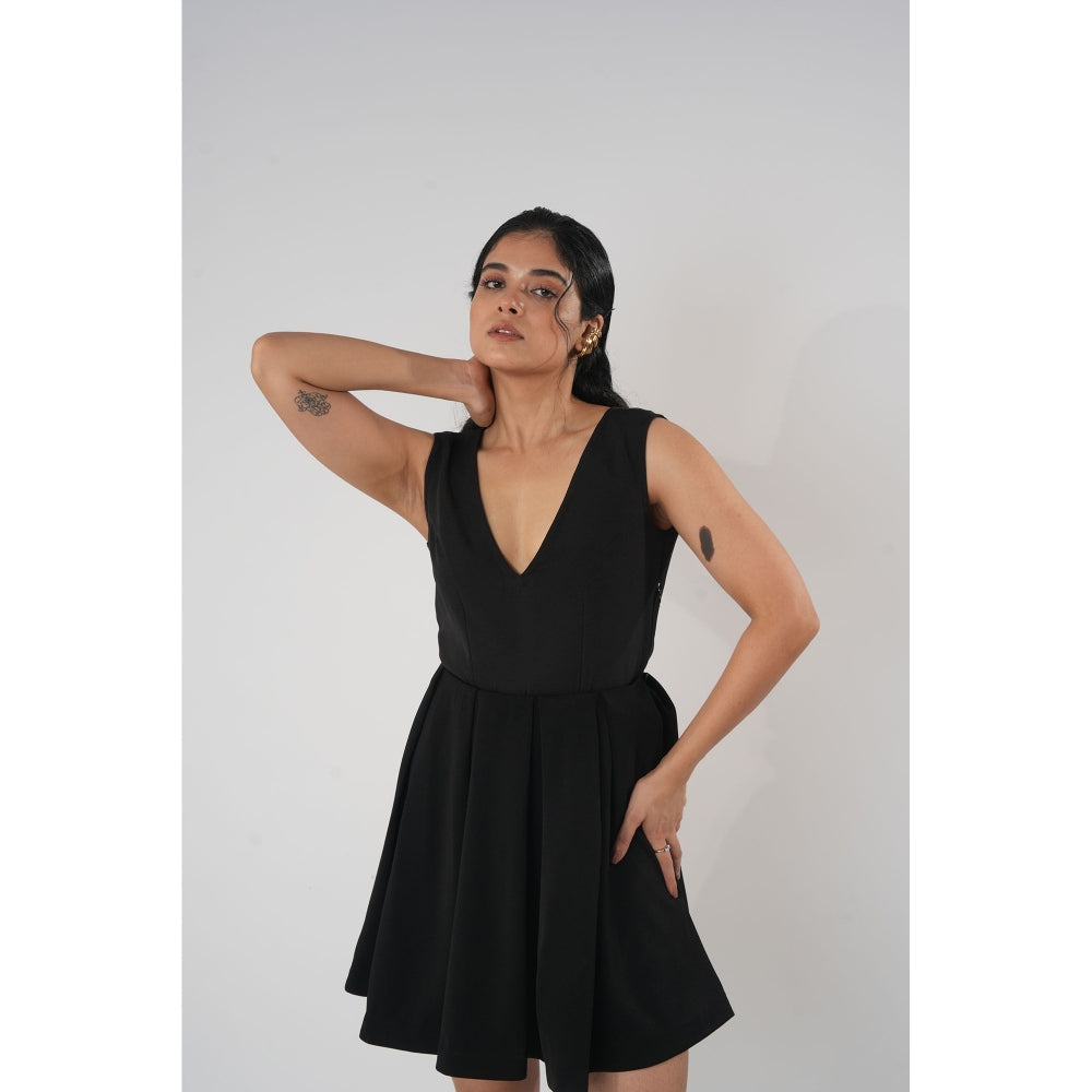 Orthodox Black Luxurious Bodysuit