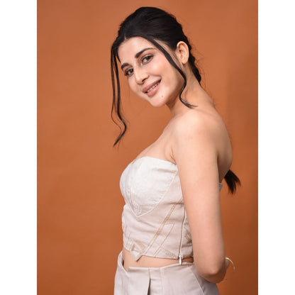 Orthodox Ivory Eco-Friendly Hemp Crop Top