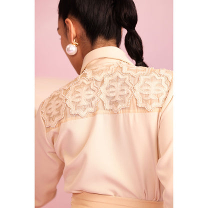 Orthodox Cream Sylvan Muse Shirt Dress