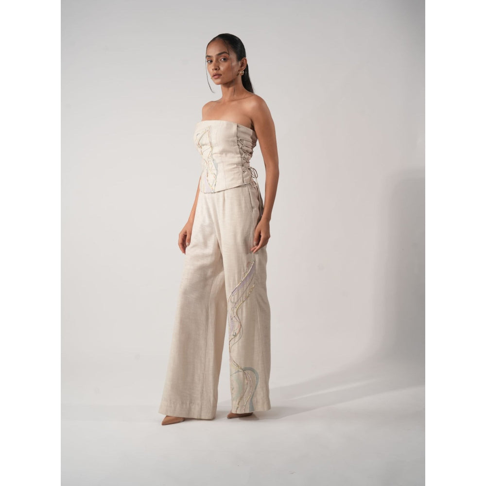 Orthodox Potnia Corset Beige Top