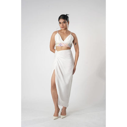 Orthodox Serene Draped Solid Skirt