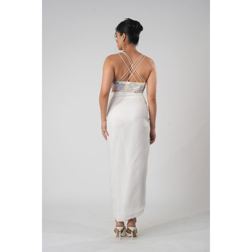 Orthodox Serene Draped Solid Skirt