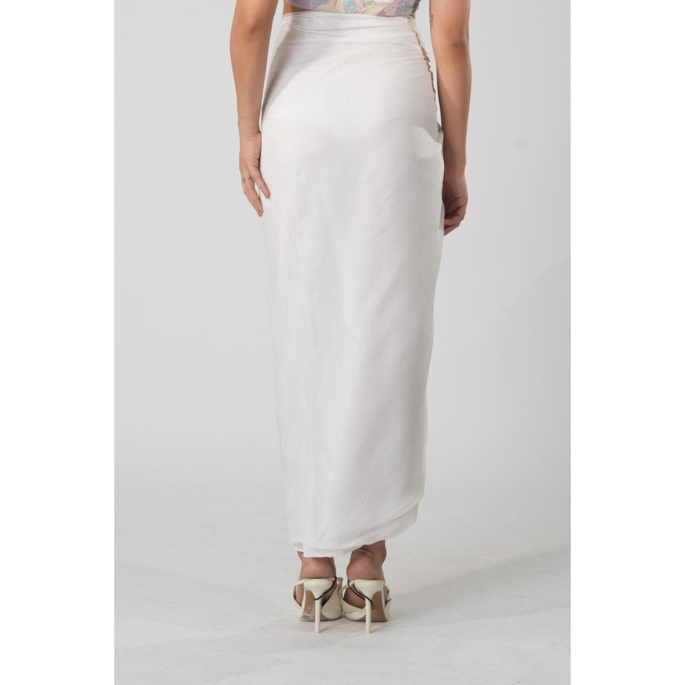 Orthodox Serene Draped Solid Skirt