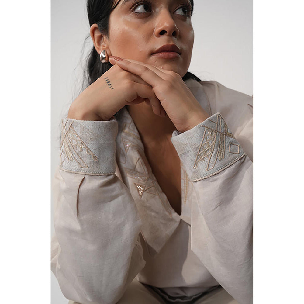 Orthodox Ivan'S Charm Beige Shirt