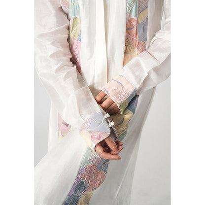 Orthodox Ethereal Elegance Collared Midi Dress