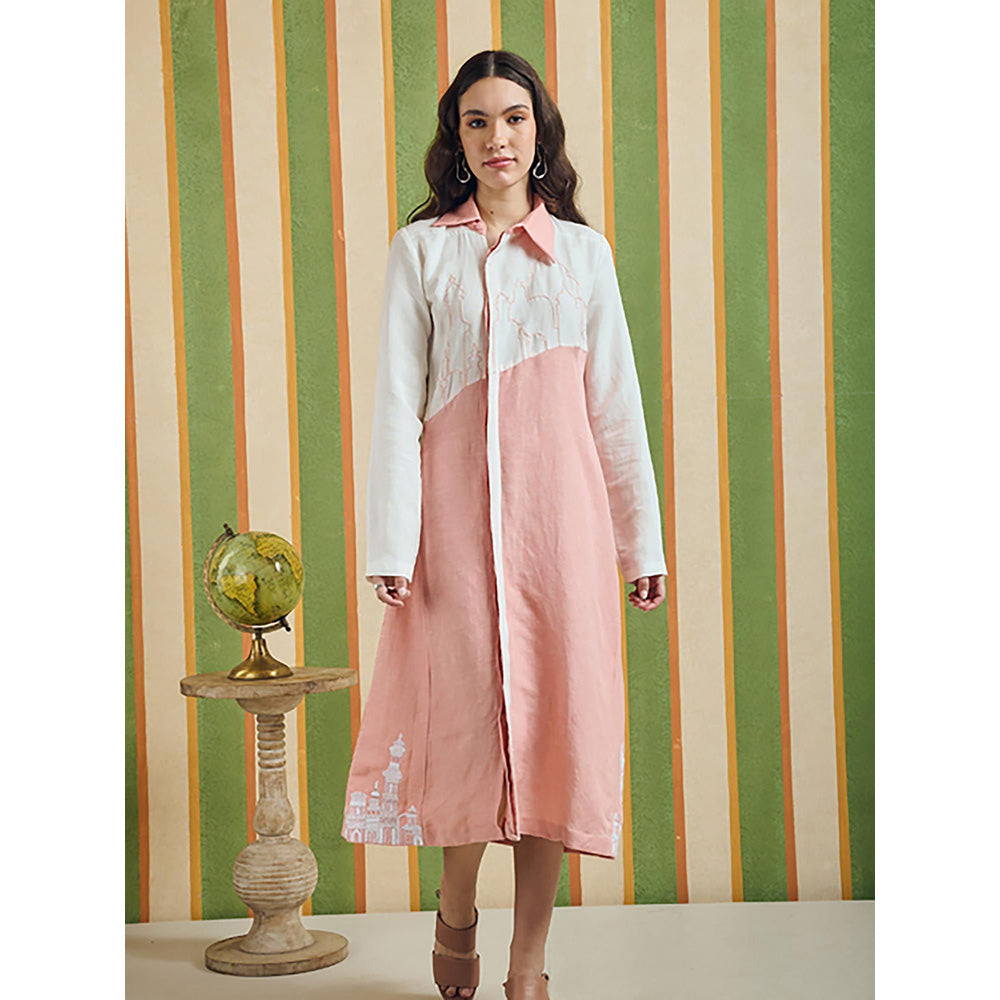 Orthodox Tilt Line Midi Dress