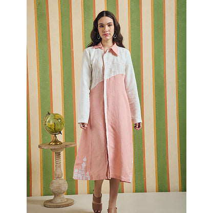 Orthodox Tilt Line Midi Dress