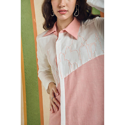 Orthodox Tilt Line Midi Dress