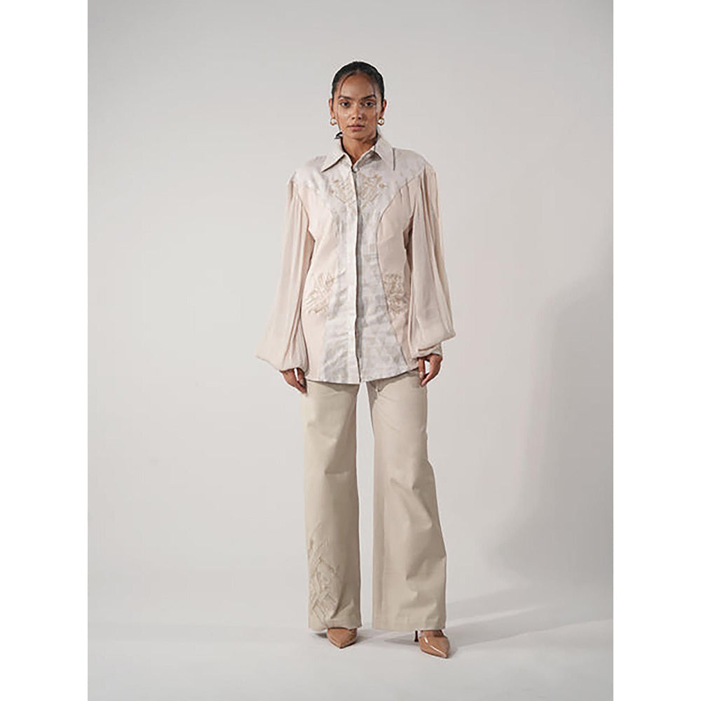 Orthodox Facet Beige Hemp Finesse Shirt