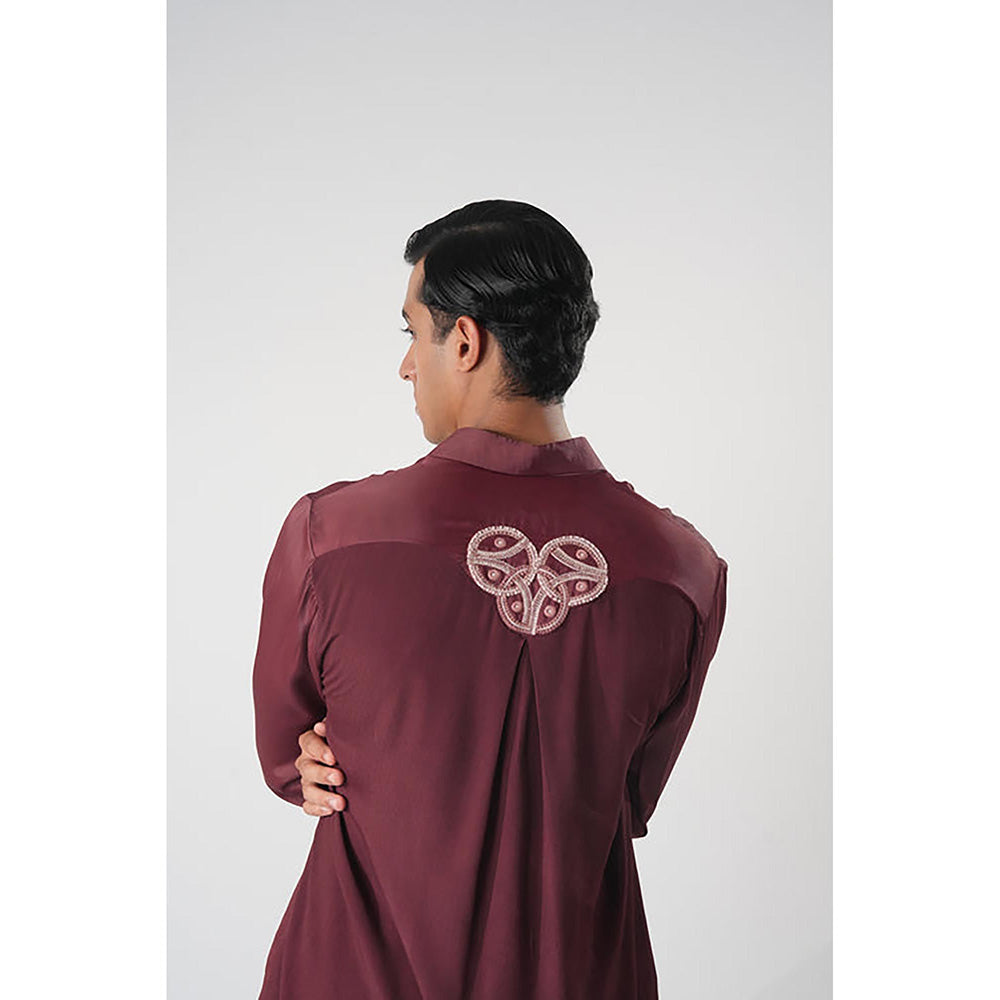 Orthodox Continuum Wine Linen Shirt