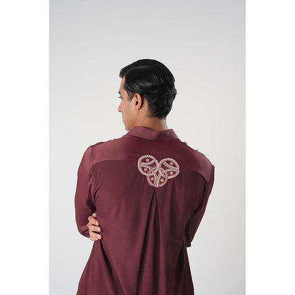 Orthodox Continuum Wine Linen Shirt