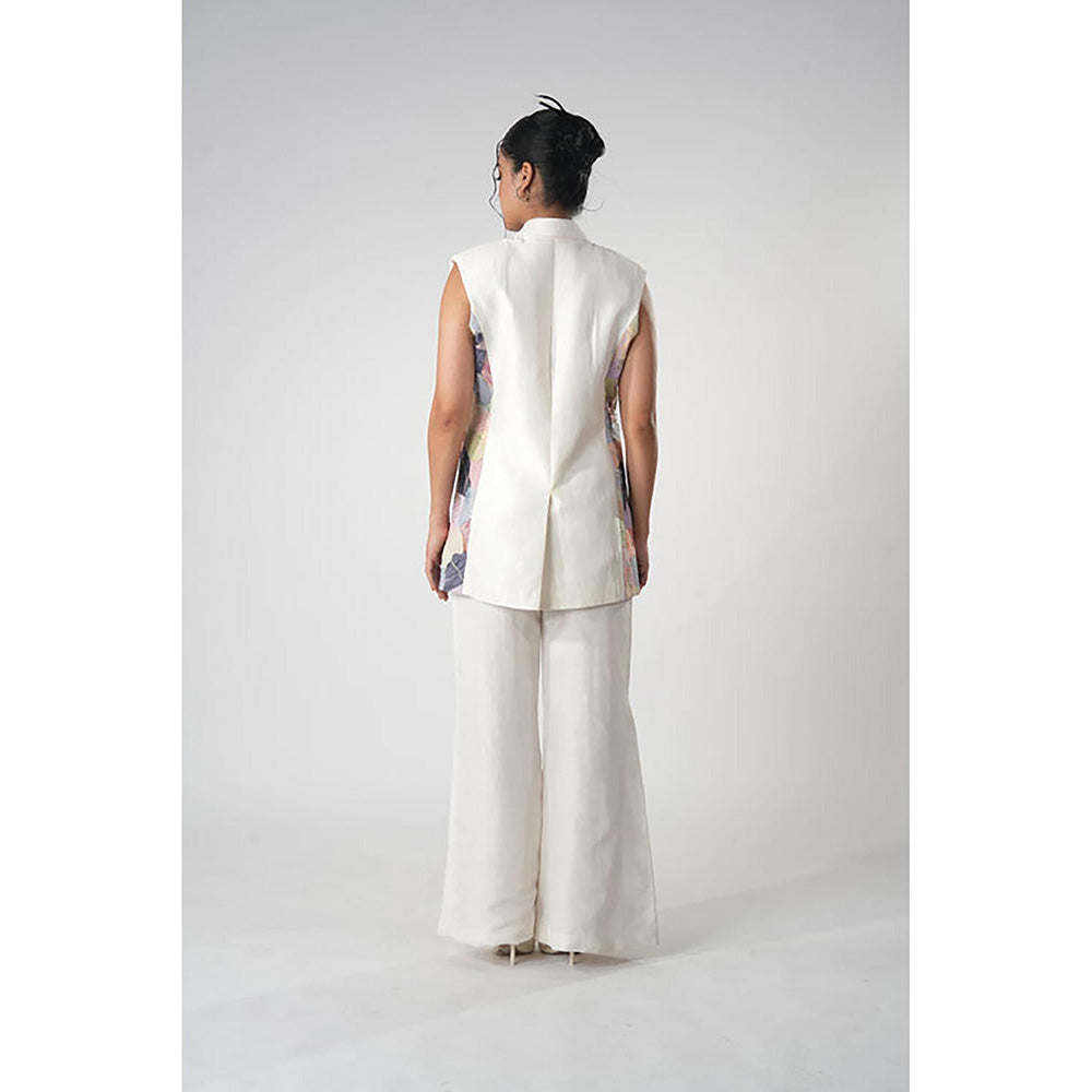Orthodox Pastel Mosaic Longline Blazer