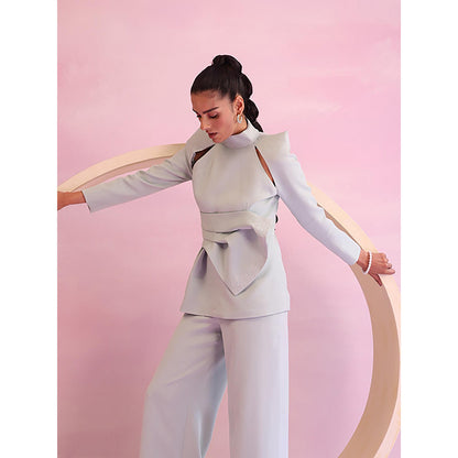 Orthodox Petal Bow Blazer