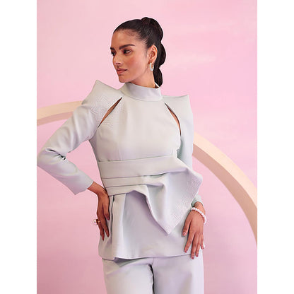 Orthodox Petal Bow Blazer