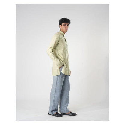 Orthodox Aarify Short Green Kurta
