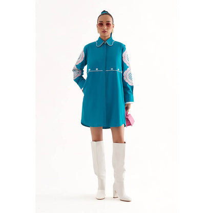 Our Love Turquoise Stella Dress