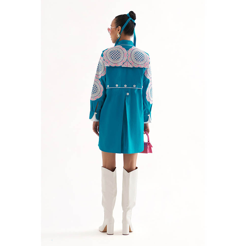 Our Love Turquoise Stella Dress