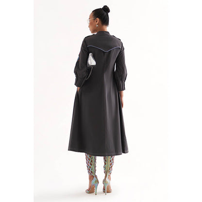 Our Love Grey Astro Dress