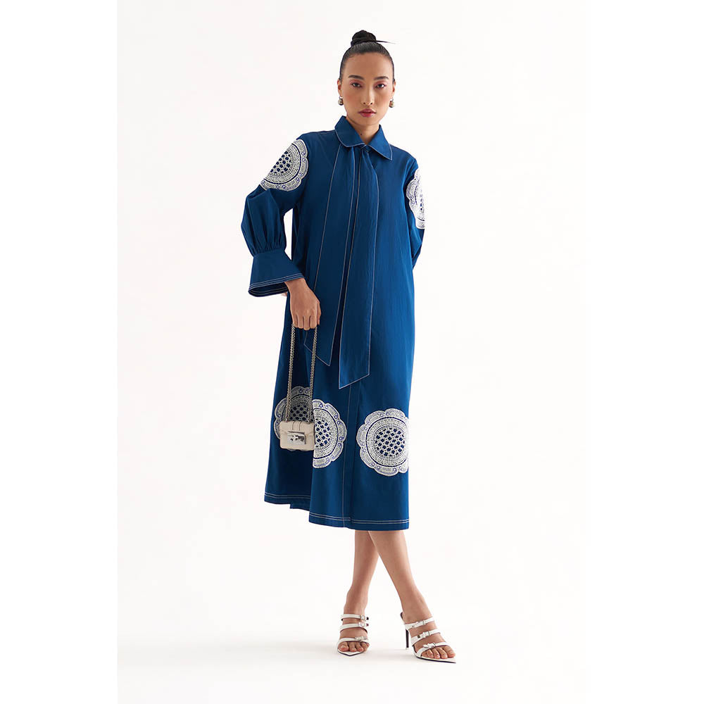 Our Love Blue Moonscape Dress