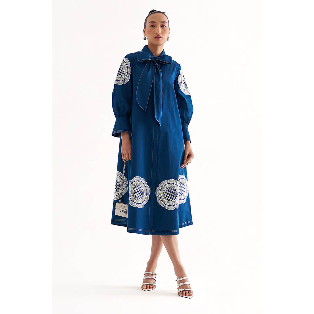 Our Love Blue Moonscape Dress