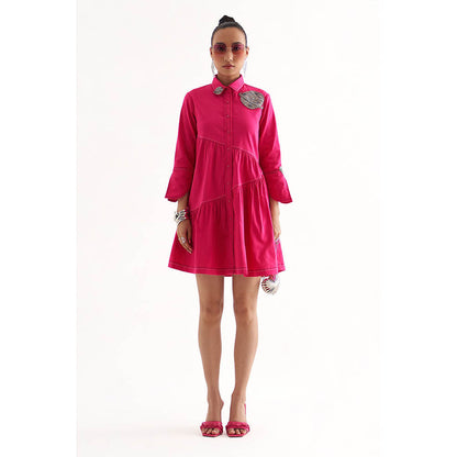 Our Love Pink Luna Dress