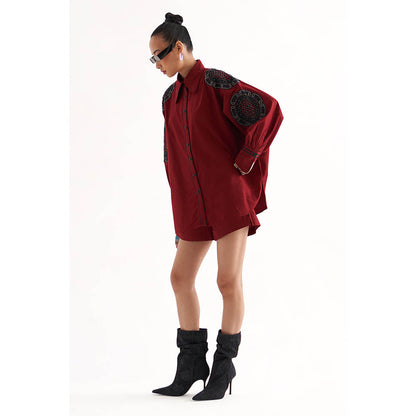 Our Love Red Comet Co-Ord (Set of 2)